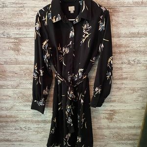 Spring floral dress